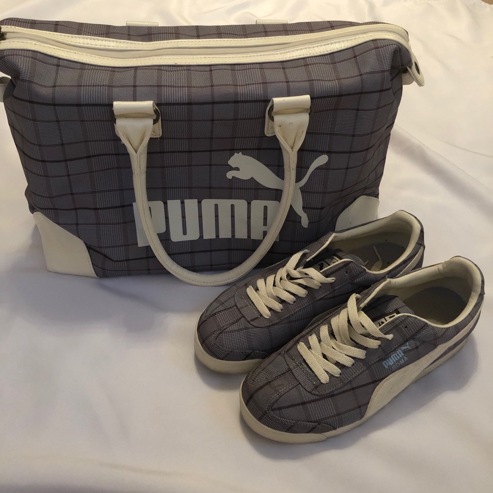 Puma - Bag & Sneakers Set - Size 9